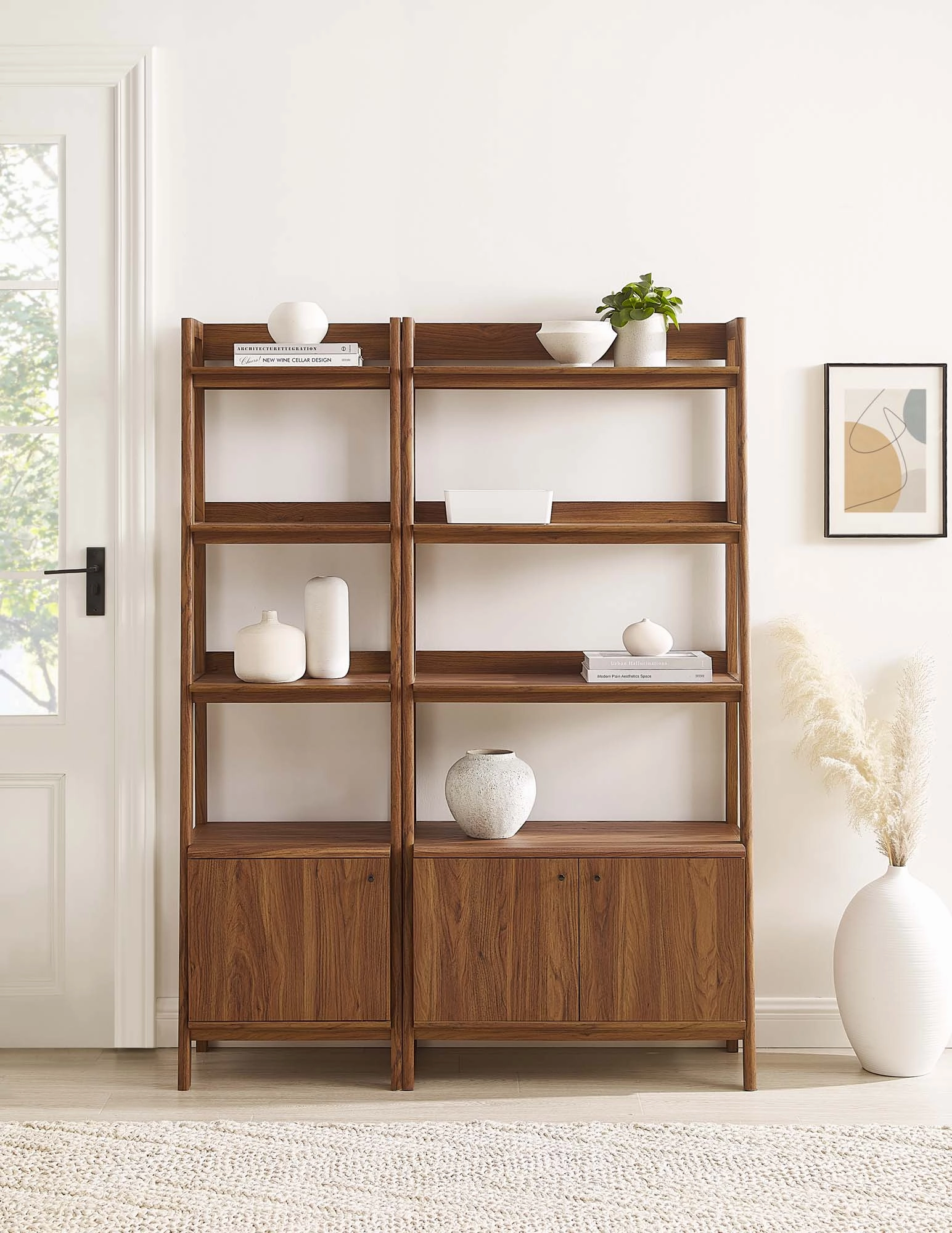 Bixby Wood Bookshelves - Set of 2 by Modway