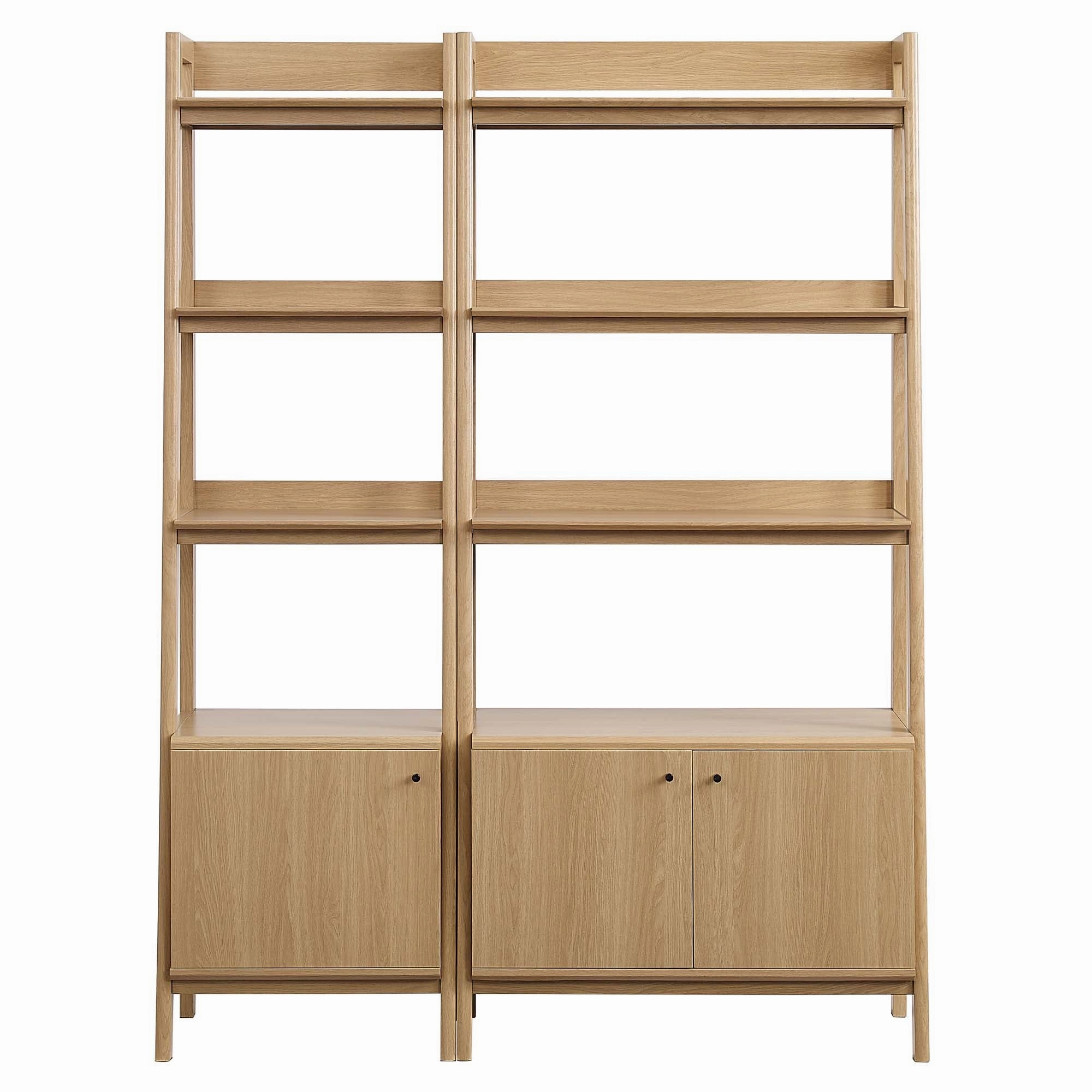 Bixby Wood Bookshelves - Set of 2 by Modway