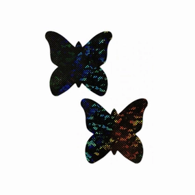 Black Disco Butterfly Pasties