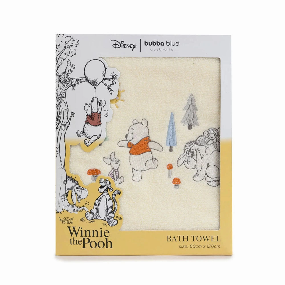 Bubba Blue Winnie The Pooh Bath Towel