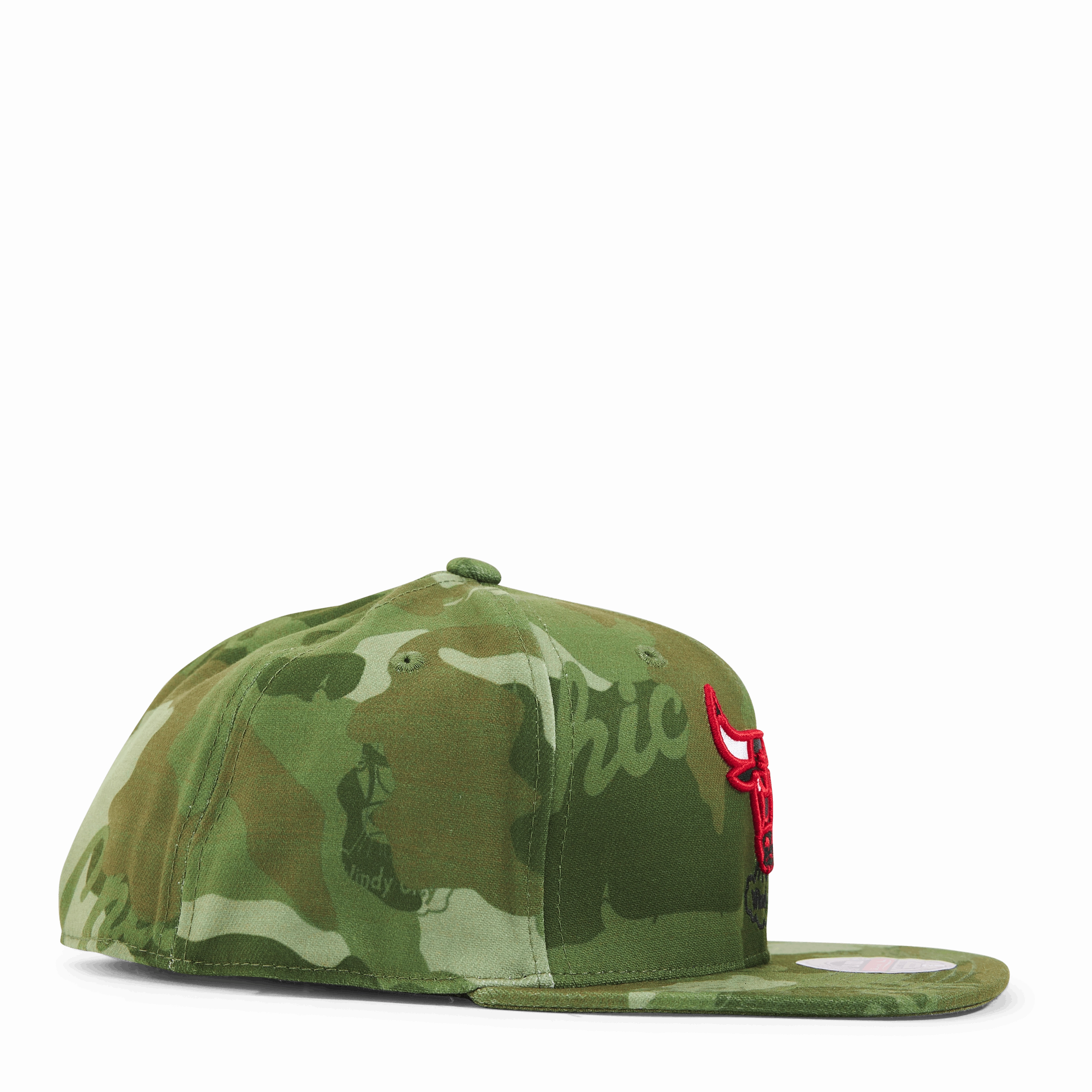 Bulls Tonal Camo Stretch Fitted HWC