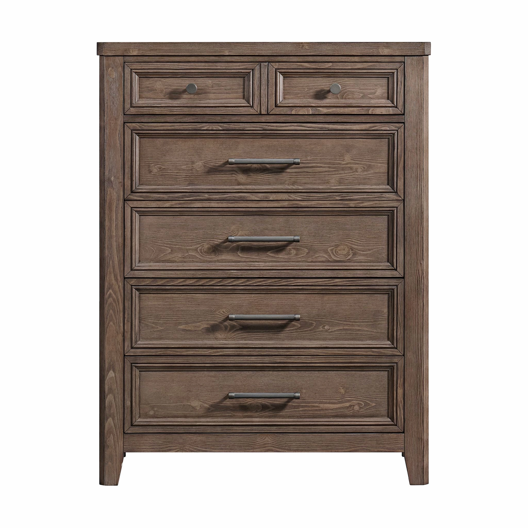 Carlson 6-Drawer Chest - Weathered Chestnut