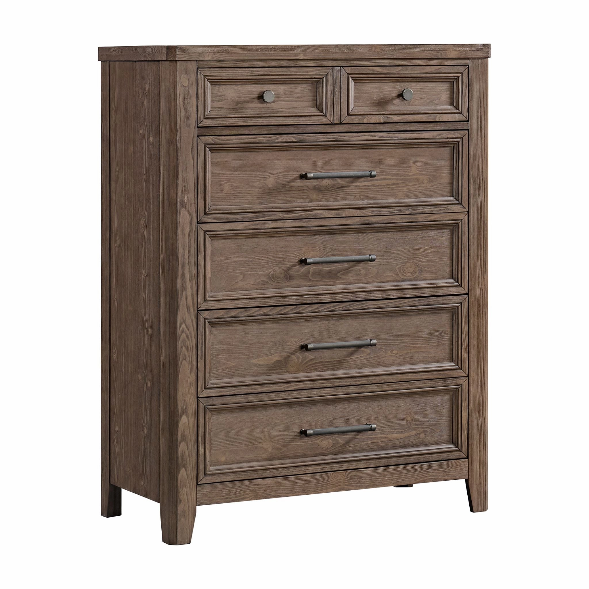 Carlson 6-Drawer Chest - Weathered Chestnut