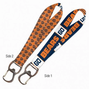Chicago Bears "Go Bears" NFL Key Strap