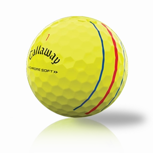 Custom Callaway Chrome Soft Triple Track Yellow