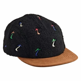 Dancing Shrooms 5-Panel Fleece Hat