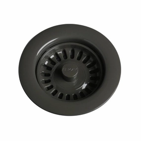 Elkay LKQS35BK Polymer Drain Fitting for 3-1/2 in. Sink Drain Opening in Black