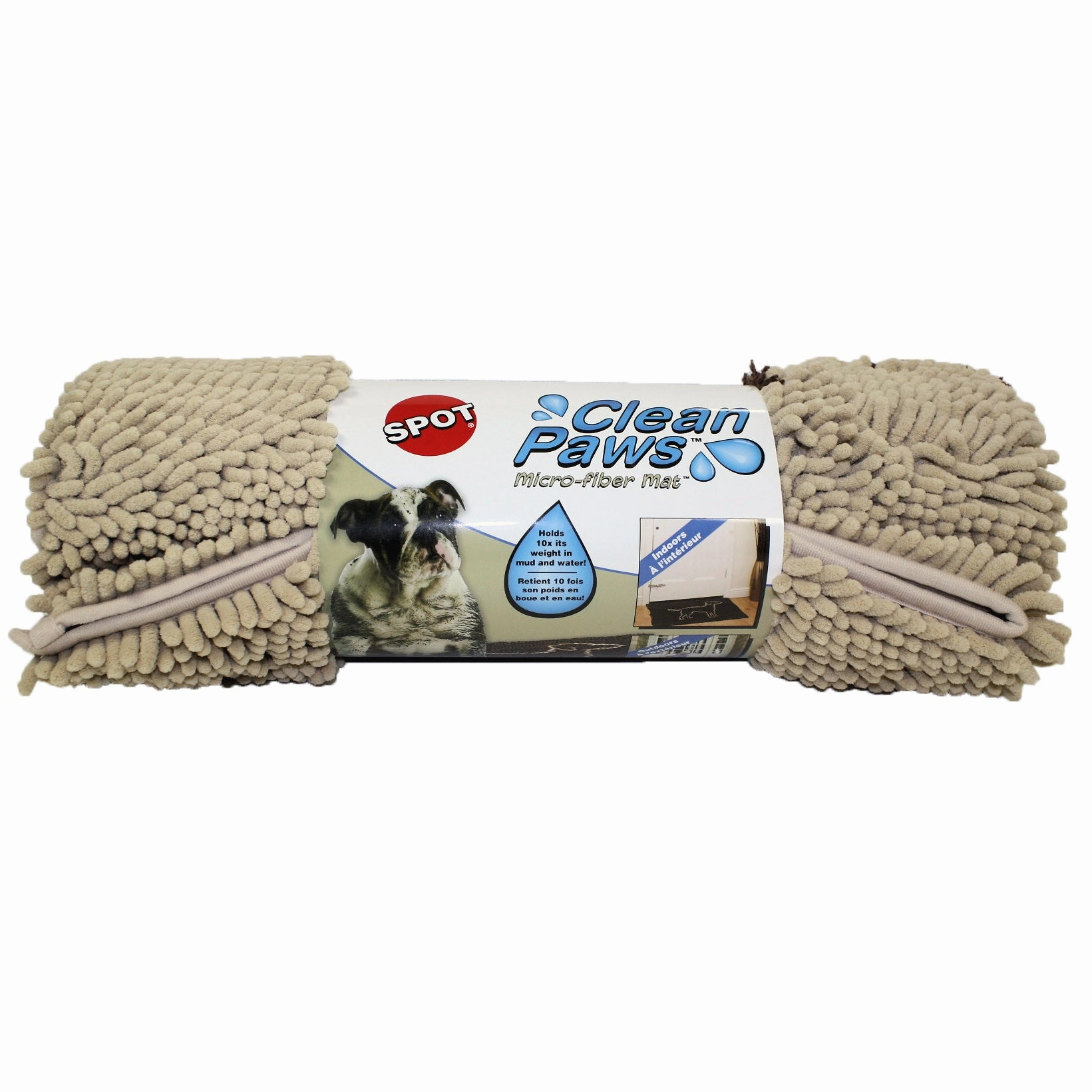 Ethical Products SPOT Clean Paws Mat Tan 31"X20"