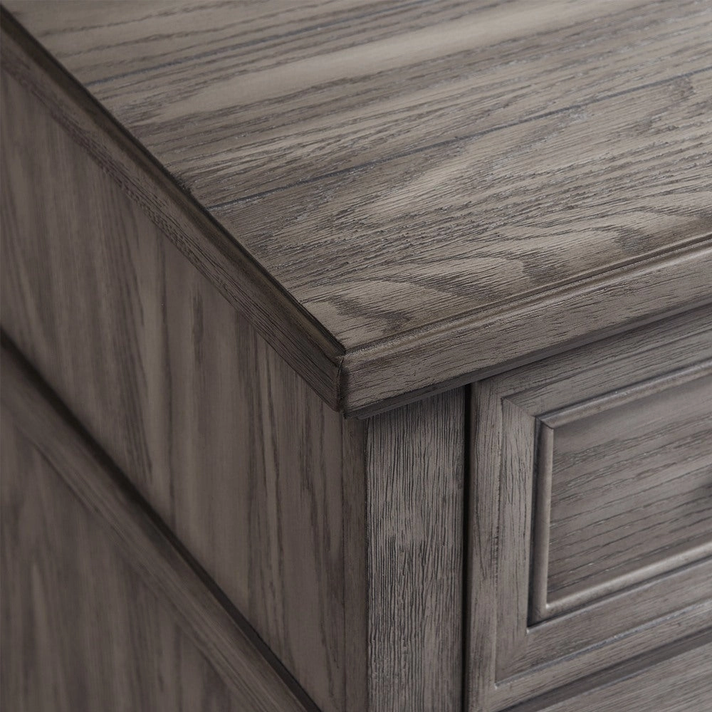 Forge 5 Drawer Media Chest - Brownish Grey