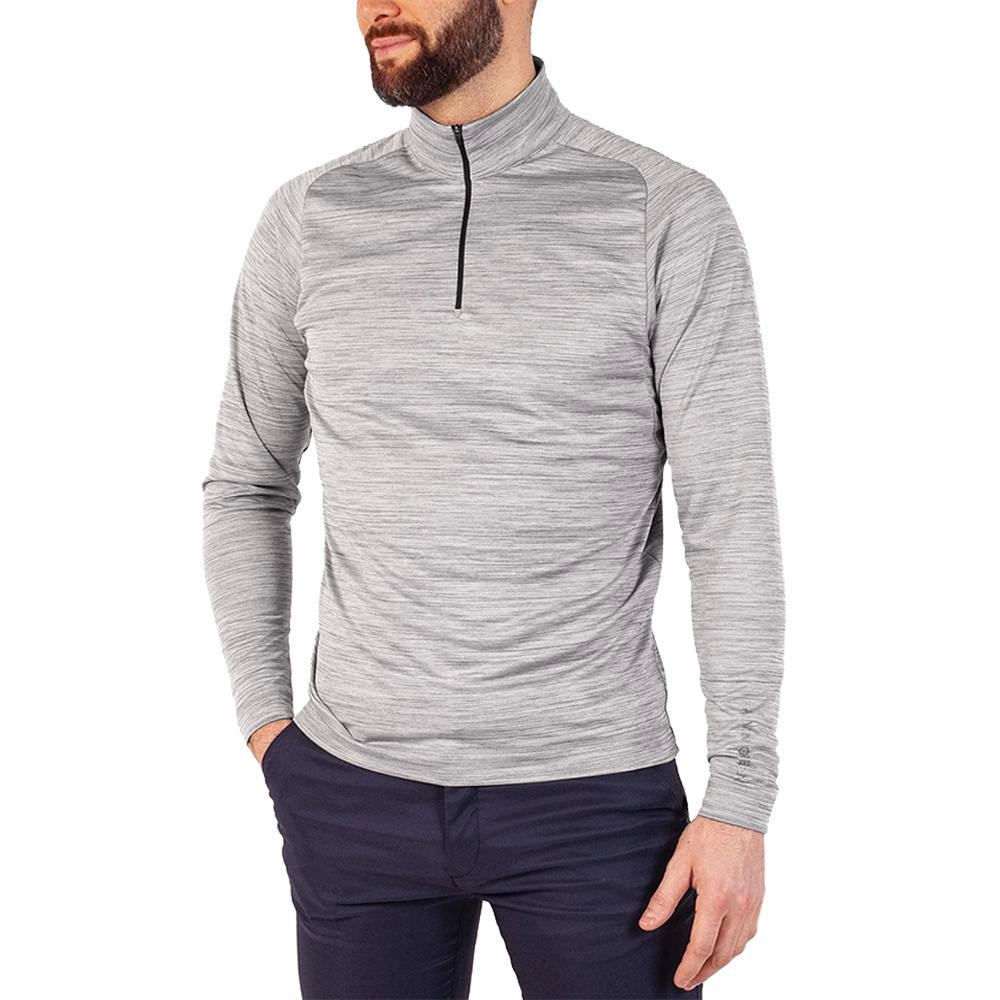 Galvin Green Dixon Golf Pullover Light Gray - FW22 Men