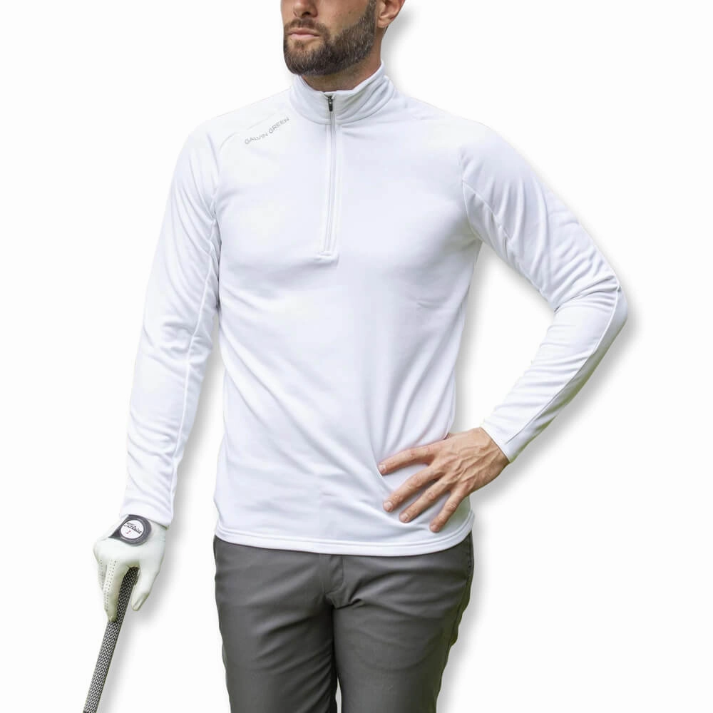 Galvin Green Drake Golf Pullover White - FW22 Men