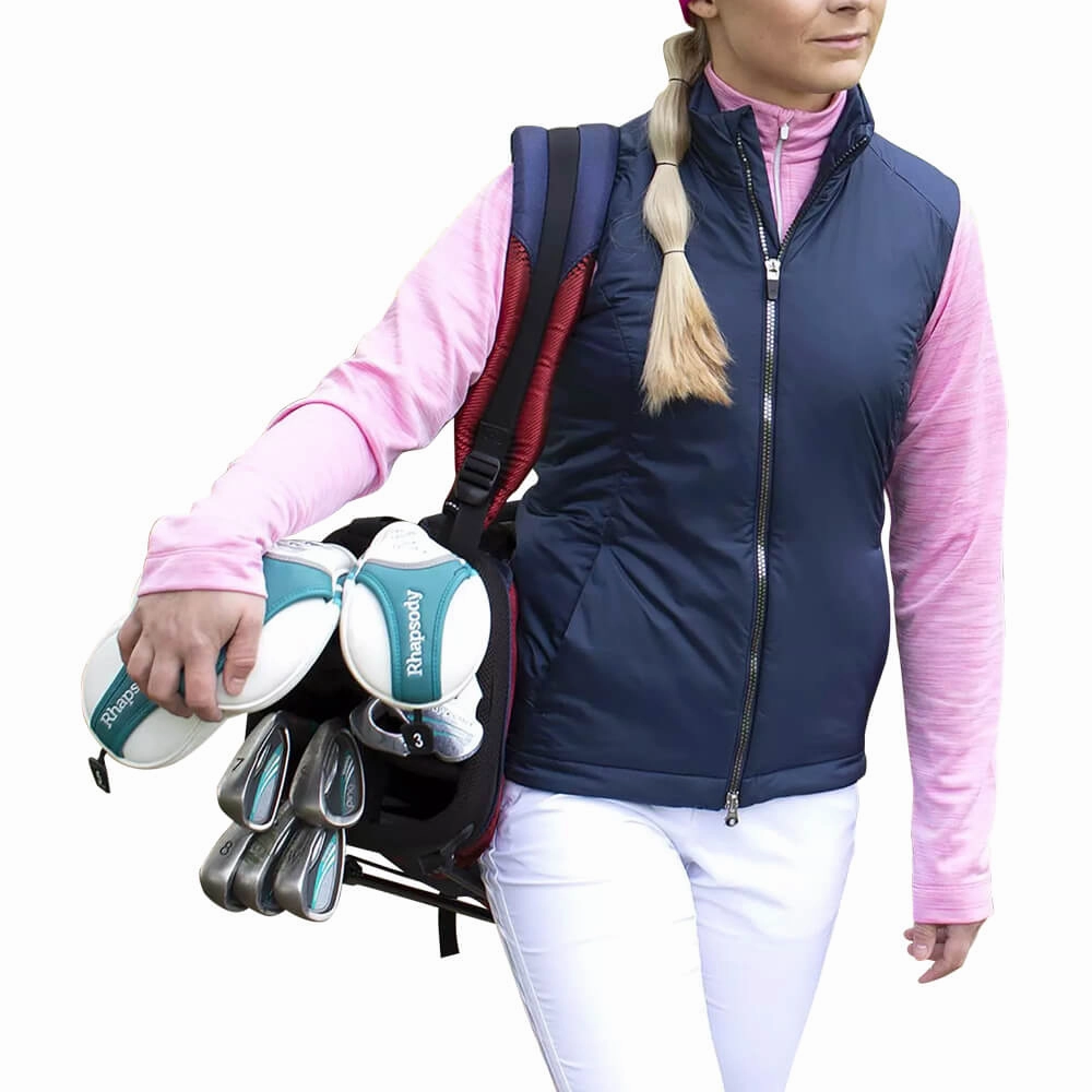 Galvin Green Lizl Bodywarmer Golf Vest Navy - FW20 Women