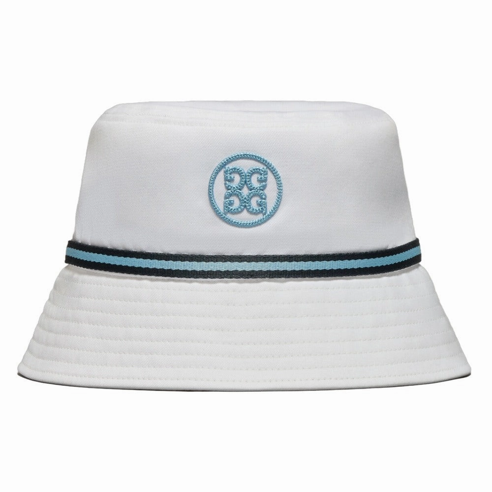 Gfore Circle G's Drawcord Golf Bucket Hat Snow - SP25 Men