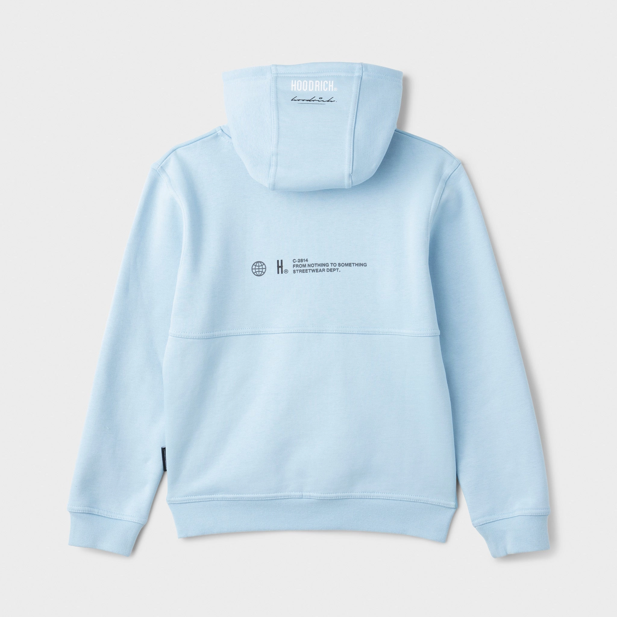 Hoodrich Junior Boys' Certify V2 Pullover Hoodie Clear Sky / White - Black