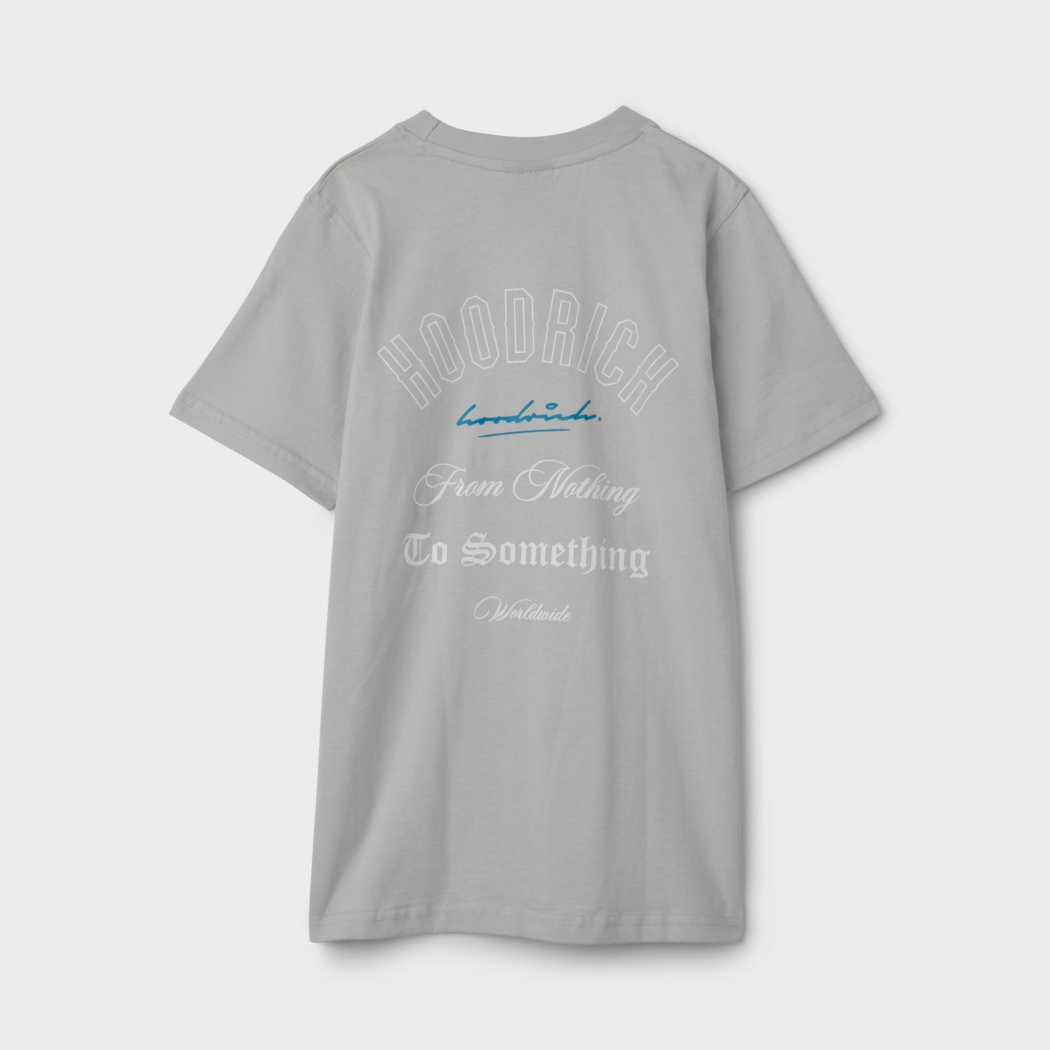 Hoodrich Juniors' Lynk Tee Quiet Gray / White - Blue Danube