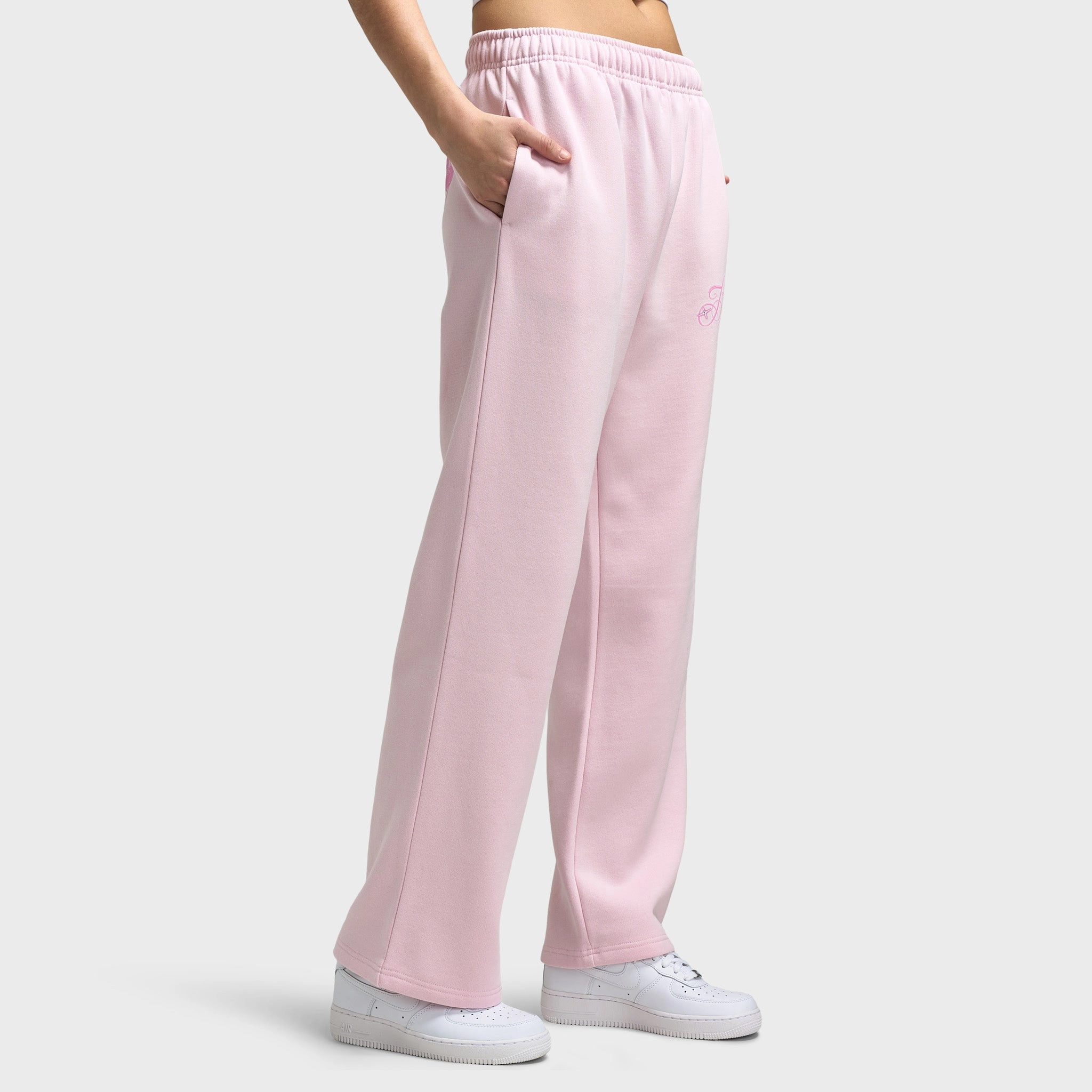 Hoodrich Women's Finesse Oversized Joggers Festival Bloom / Pink