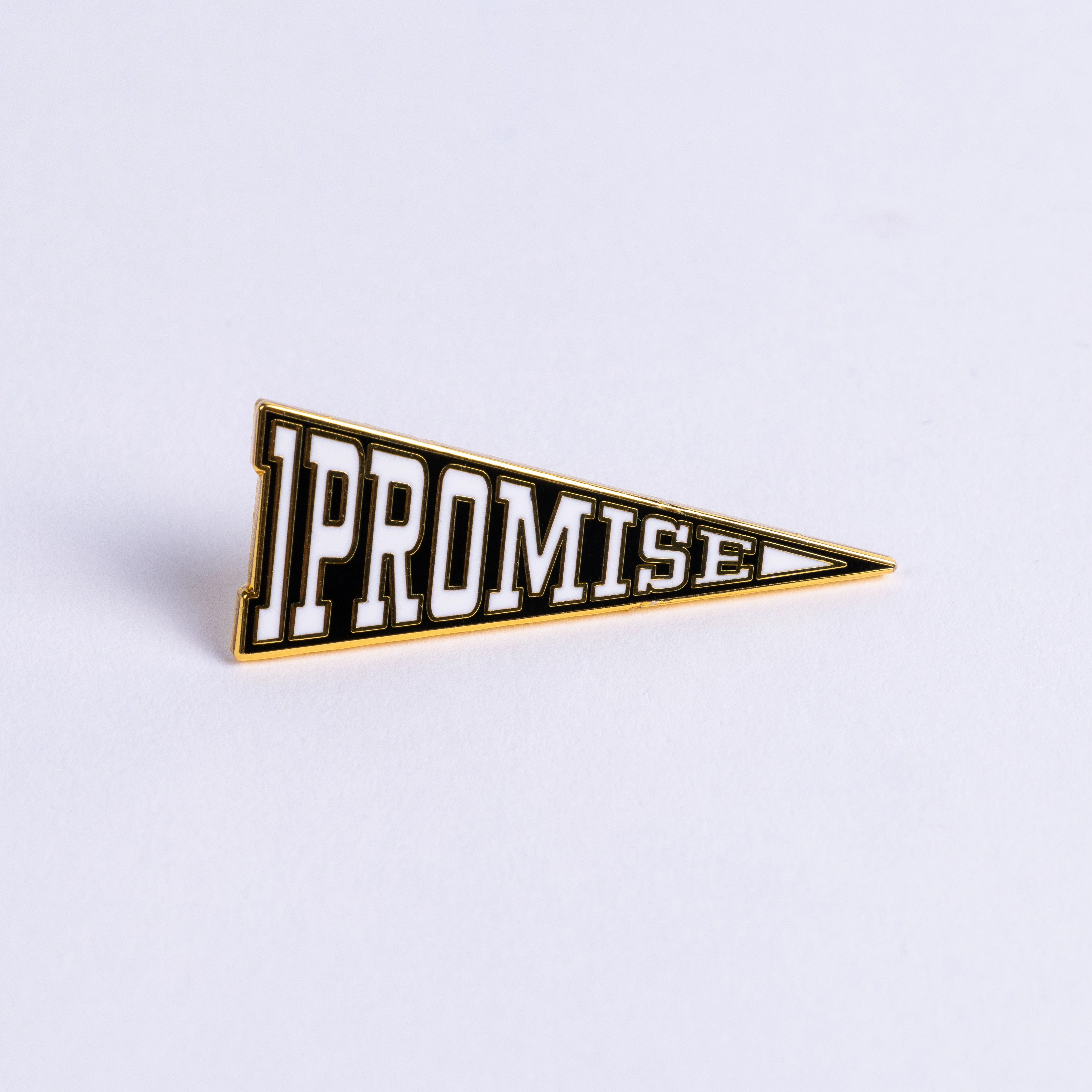 I PROMISE Pennant Lapel Pin