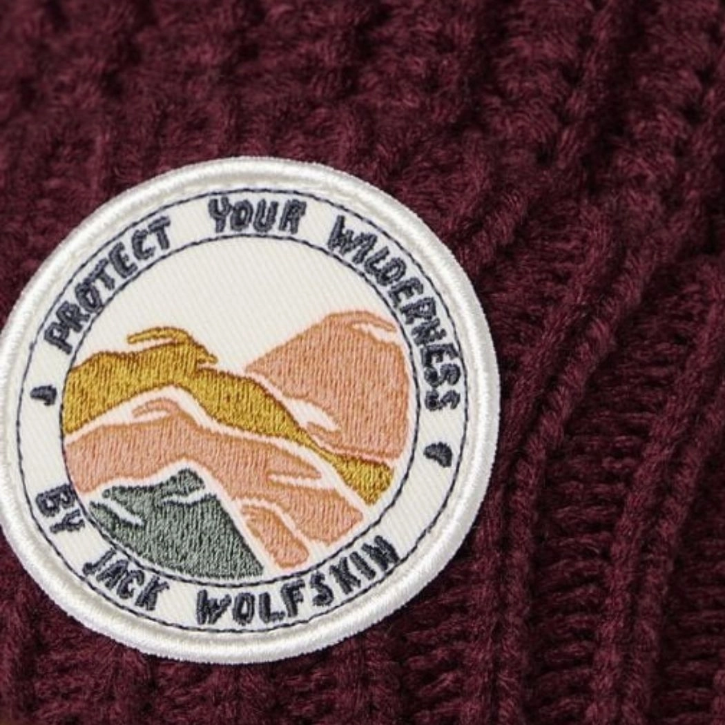 jack wolfskin Pompom Badge Kids Beanie