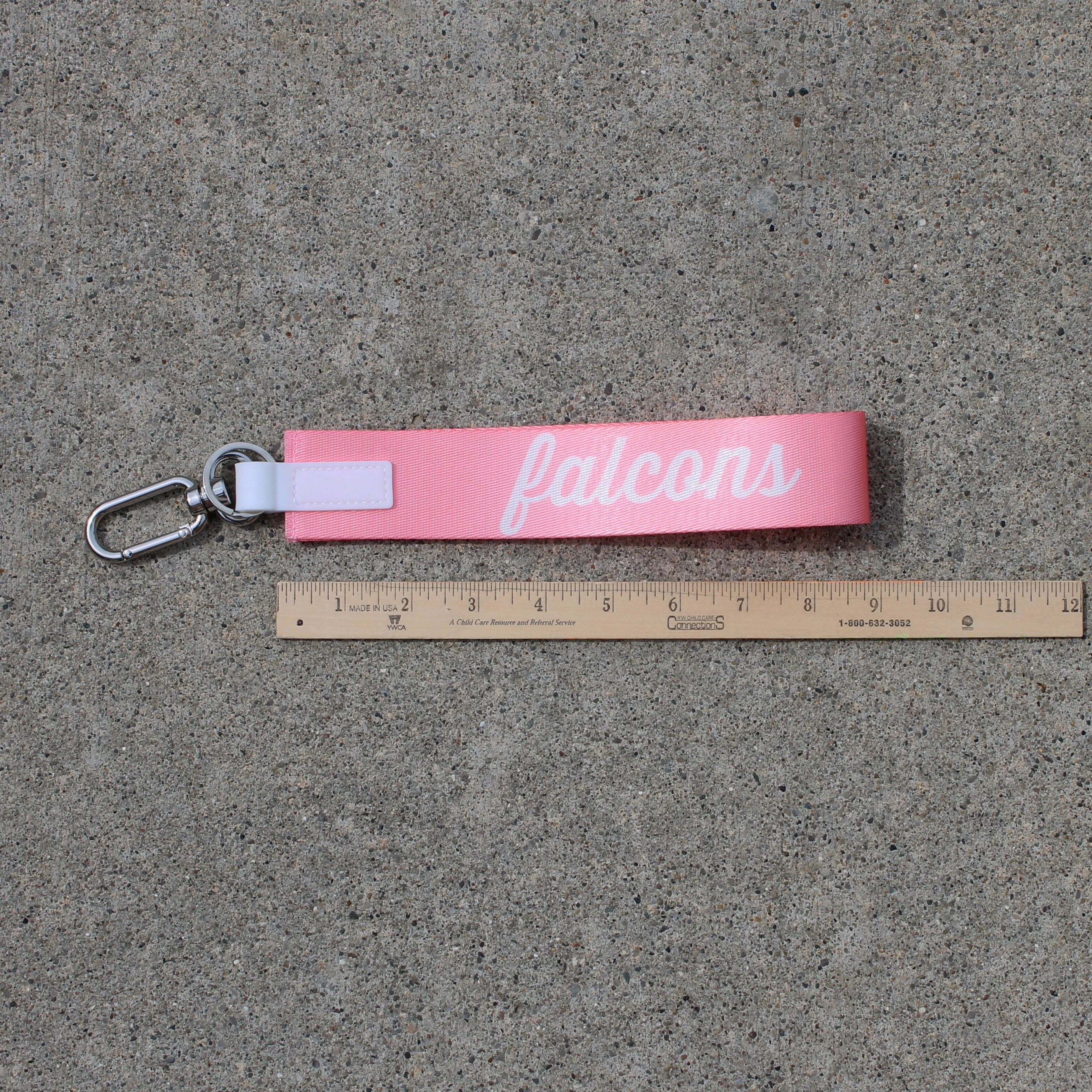 Jardine BGSU Falcons Oversized Strap Keychain Pink