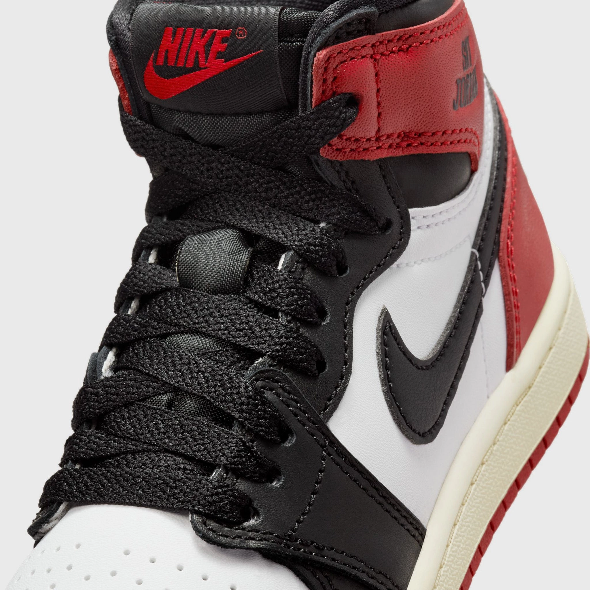 Jordan 1 Retro High OG PS White / Black - Varsity Red