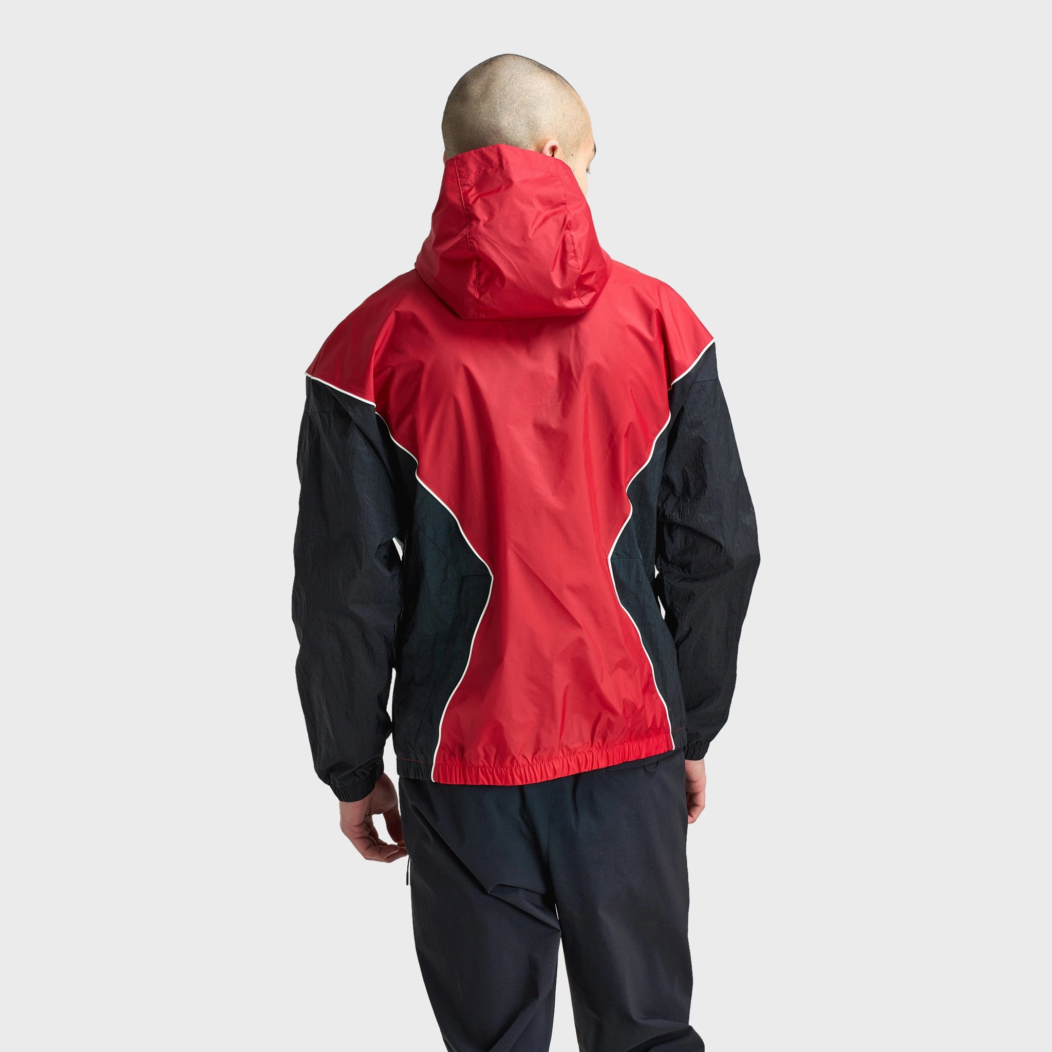 Jordan Brooklyn Hooded Draft Jacket Varsity Red / Black - Sail
