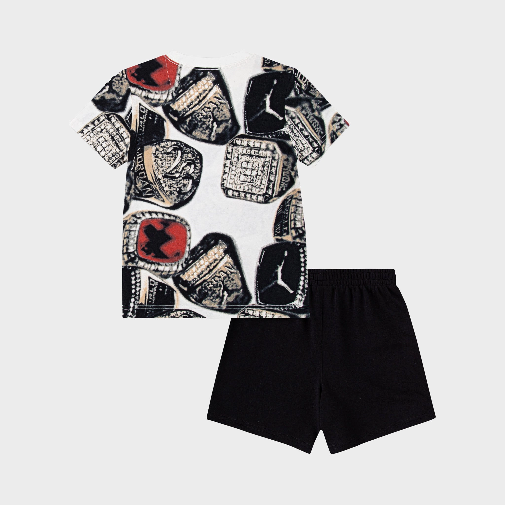 Jordan Child Boys' MVP Ring Shorts Set / Black