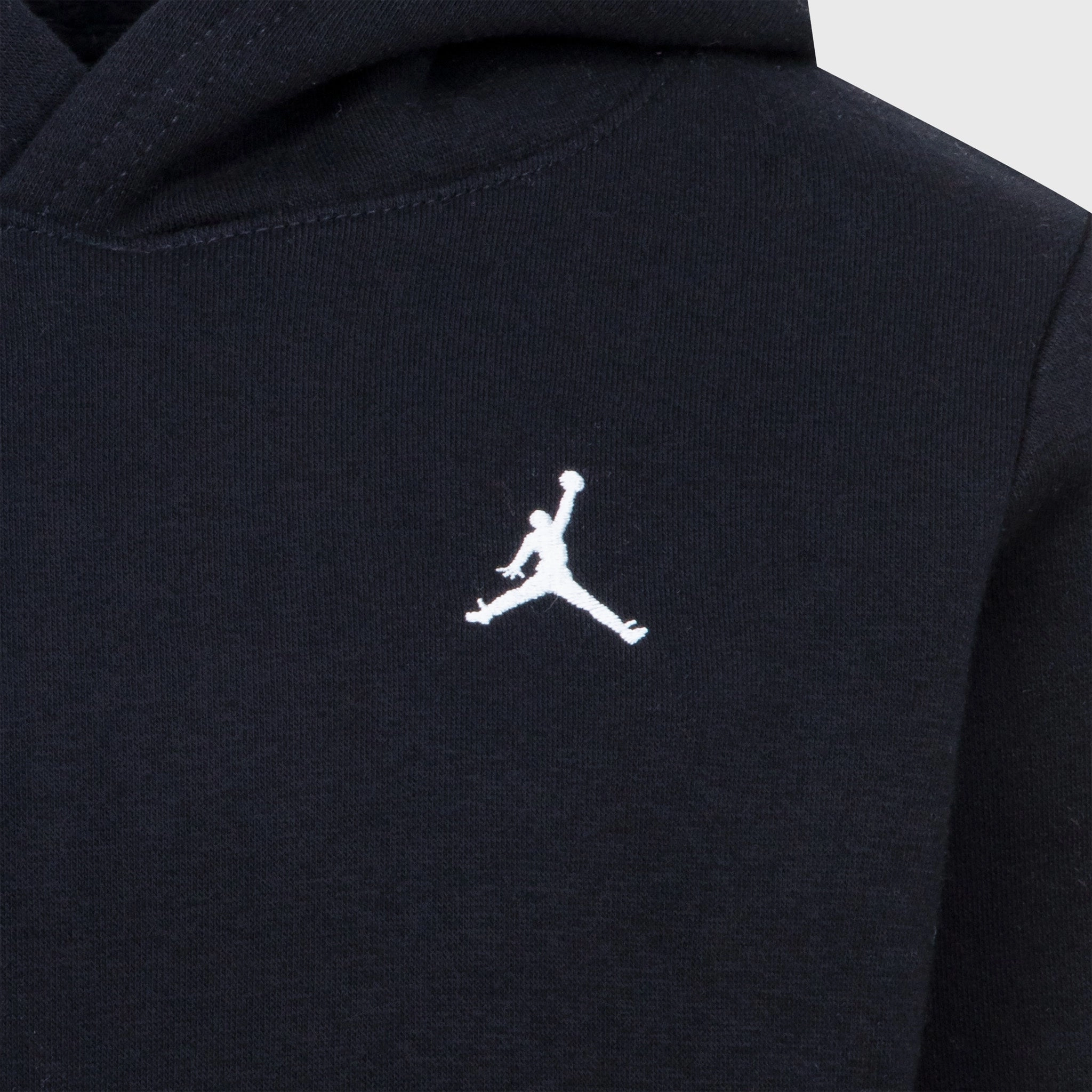 Jordan Children's Brooklyn Fleece Pullover Hoodie Set / Black