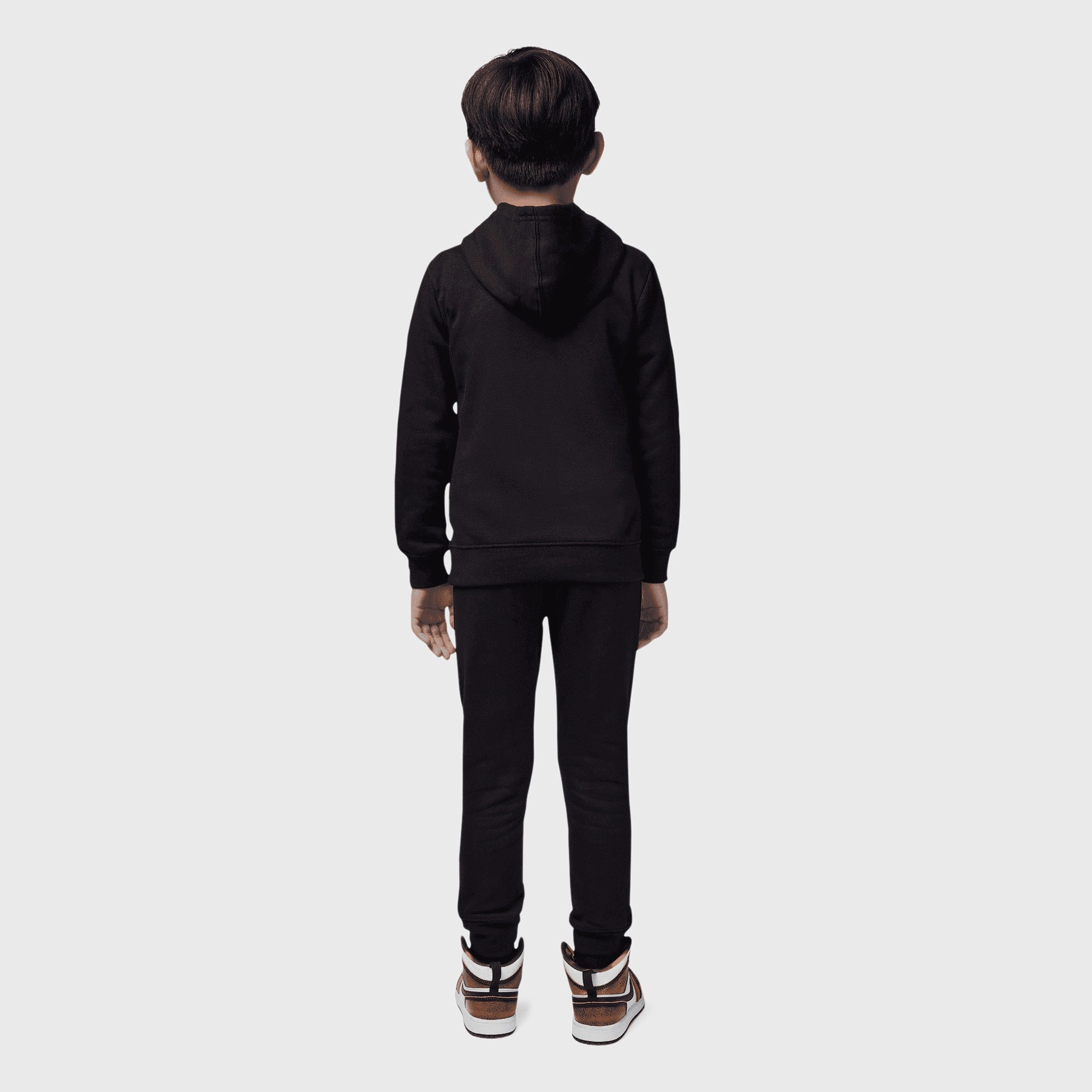 Jordan Children's Brooklyn Fleece Pullover Hoodie Set / Black