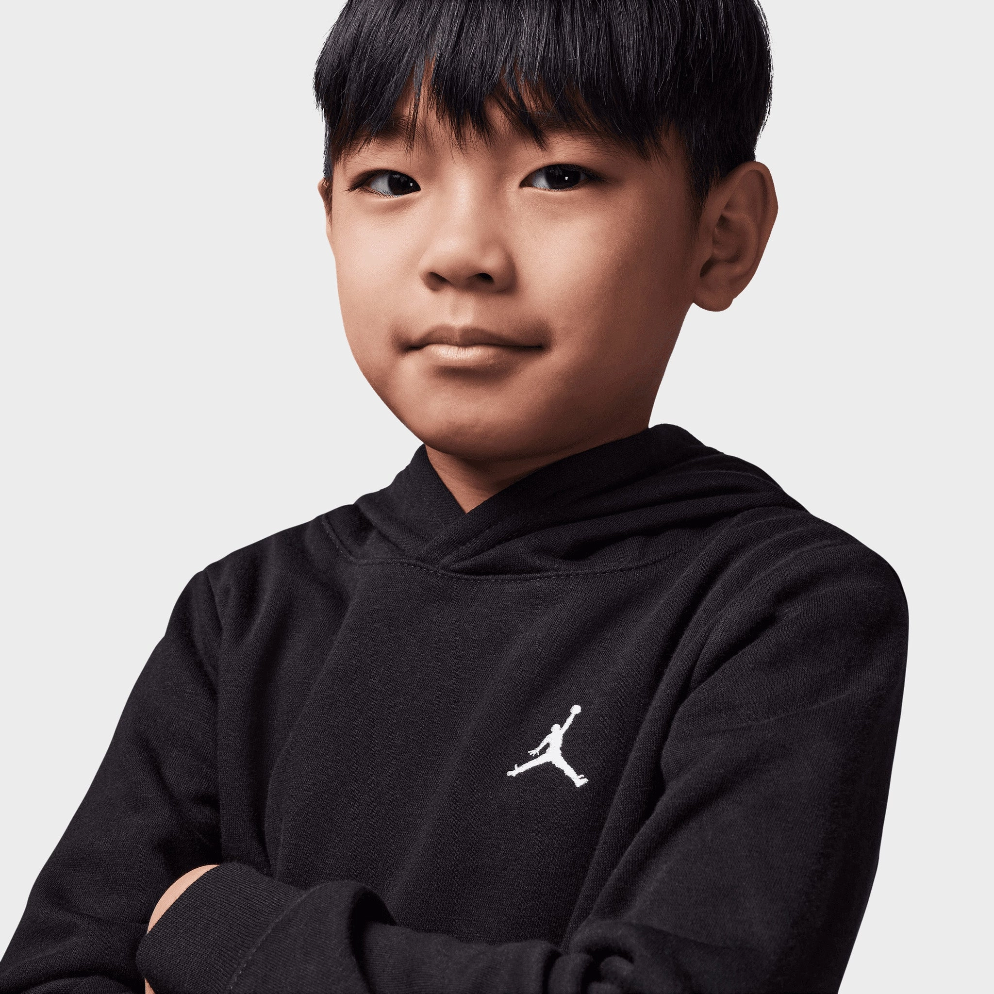 Jordan Children's Brooklyn Fleece Pullover Hoodie Set / Black