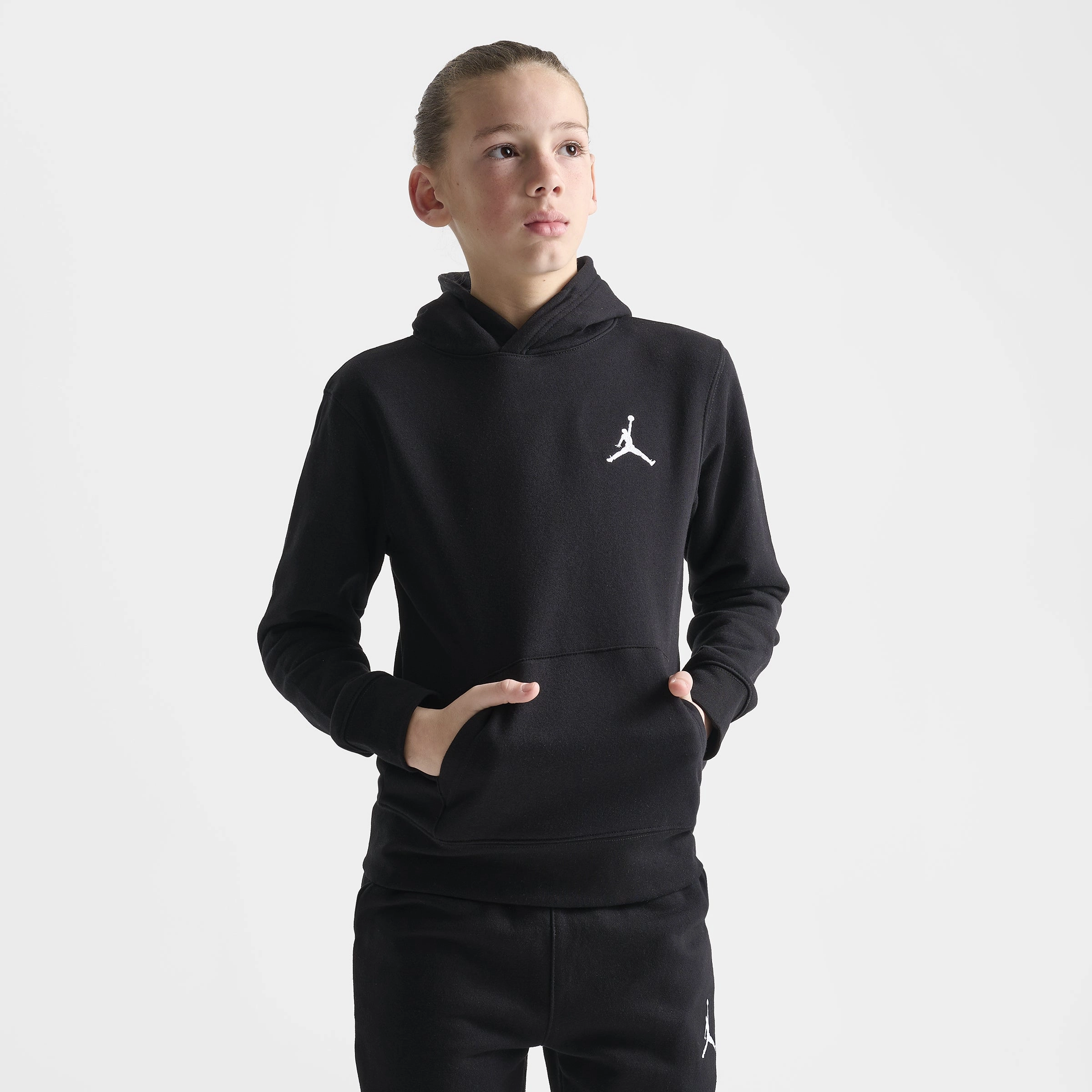 Jordan Junior Boys' Essential Pullover Hoodie / Black