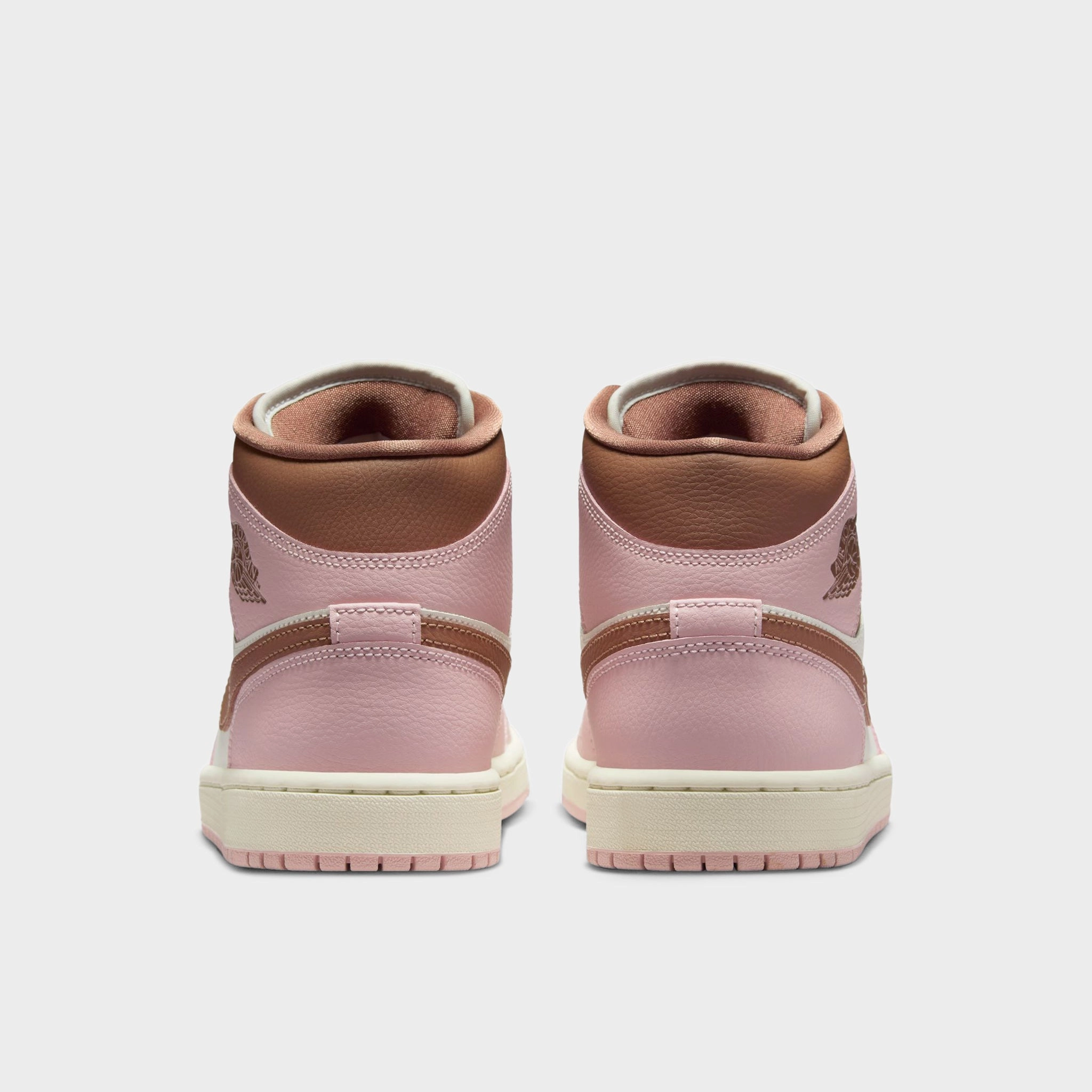 Jordan Women's 1 Mid Pink Oxford / Archaeo Brown - Sail