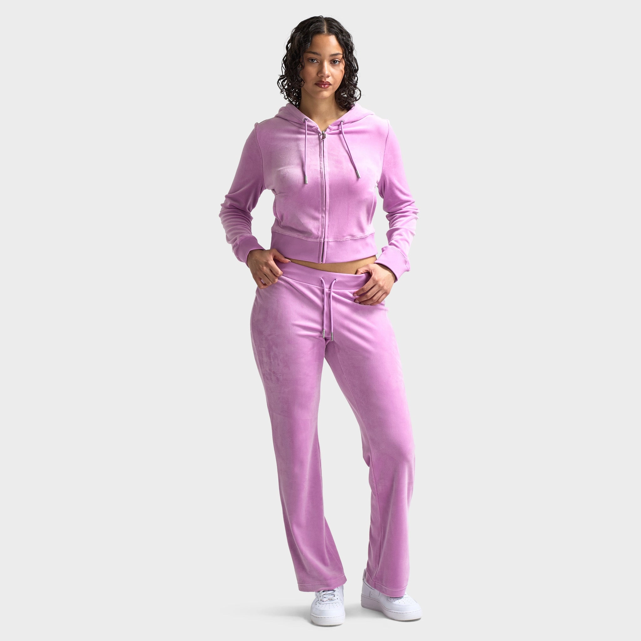 Juicy Couture Women's Classic Hoodie / Violet Tulle