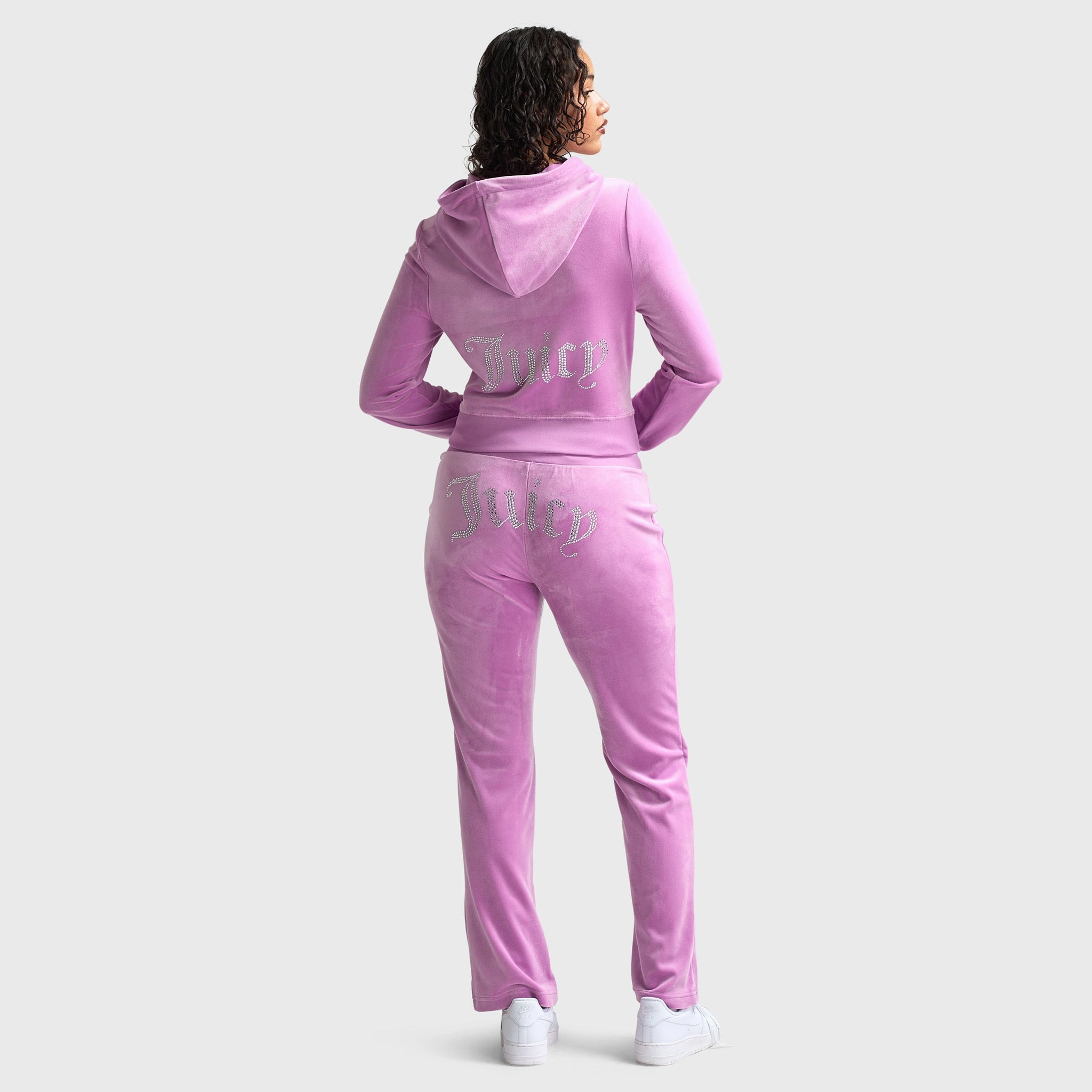 Juicy Couture Women's Classic Hoodie / Violet Tulle