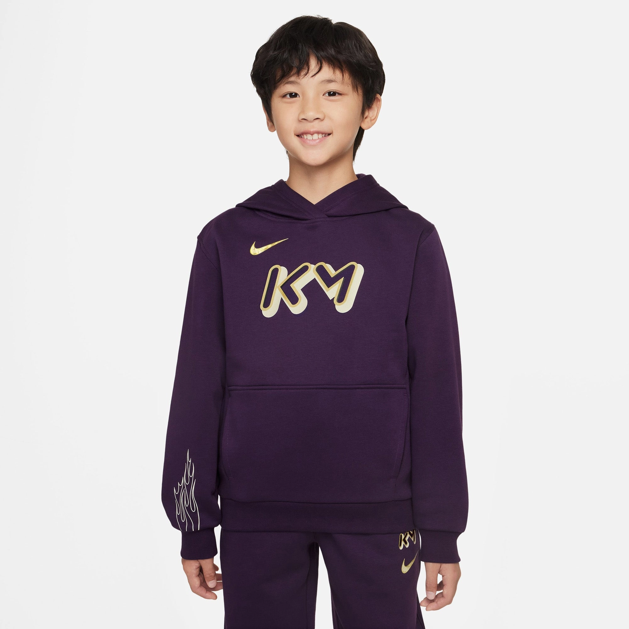 Junior's Kylian Mbappé Club Fleece Soccer Hoodie