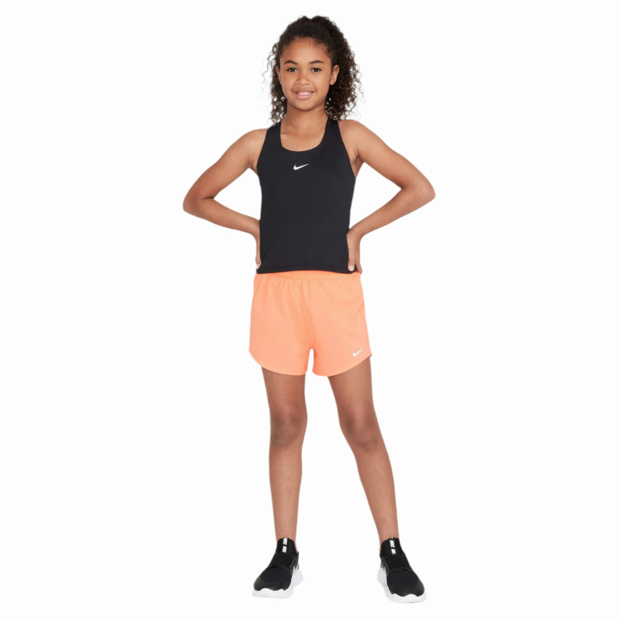 Junior's One High-Waisted Woven Training Shorts