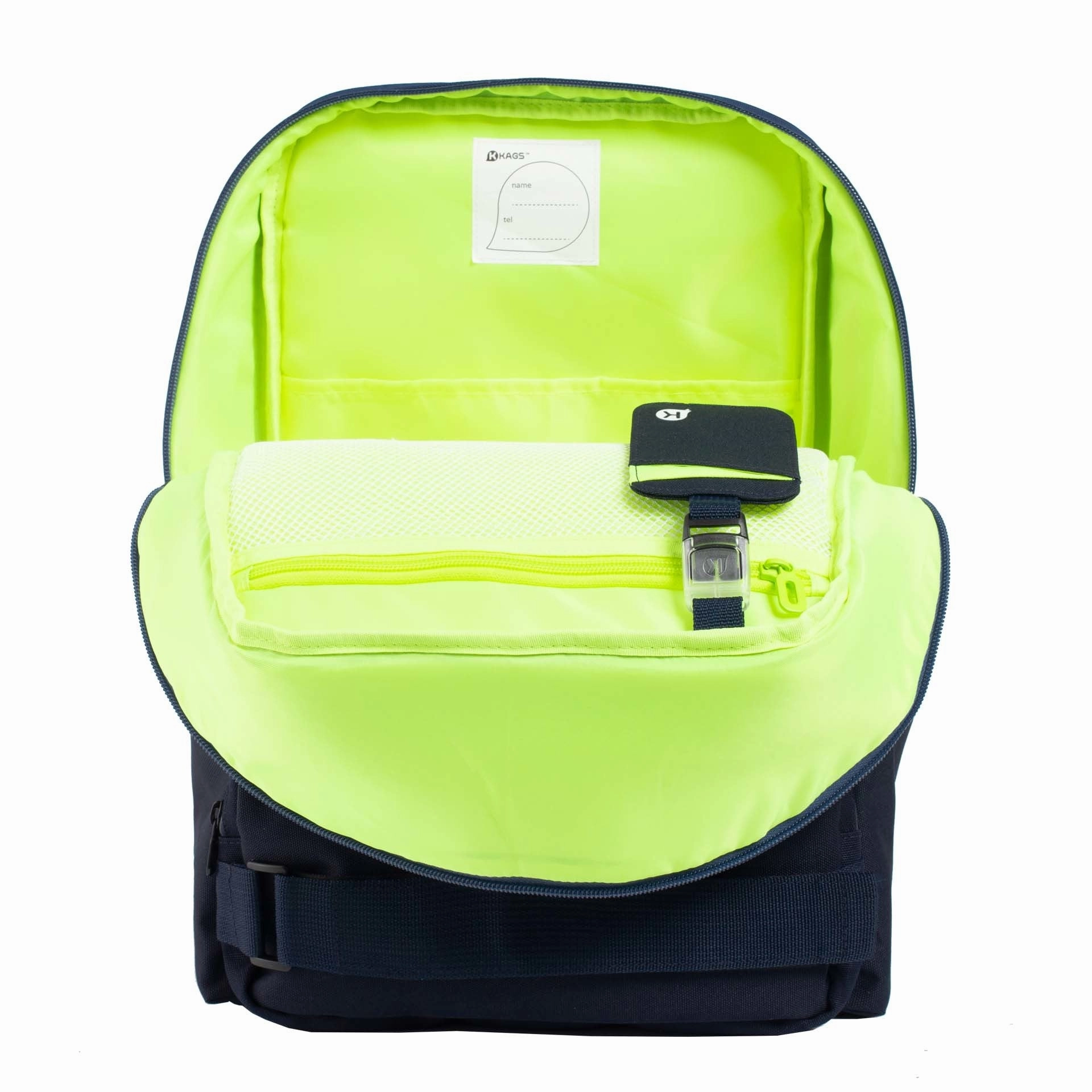 KAGS GRAFTON Series Ergonomic School Backpack - Green