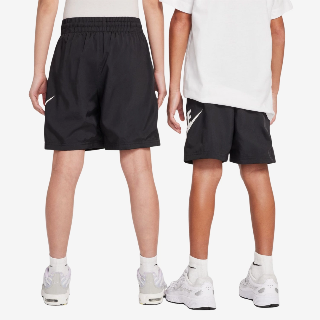 kids nike sportswear club short (black)