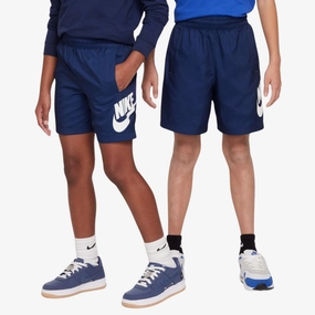 kids nike sportswear club short (navy blue)