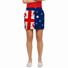 LoudMouth True Blue Golf Skort USA - SS19 Women