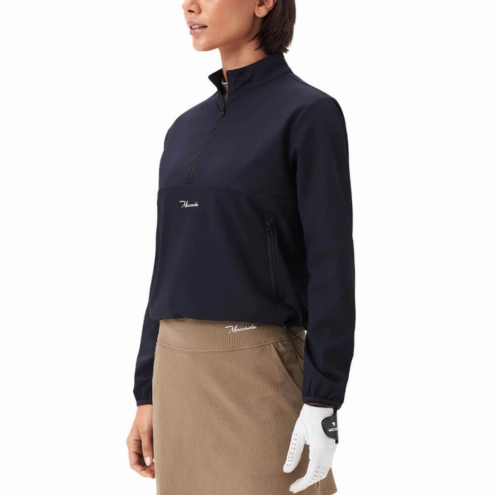 Macade Range Golf Anorak Dark Blue - SS25 Women