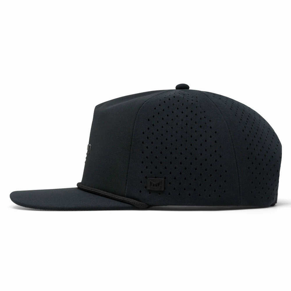 Melin Coronado Hydrolite Golf Cap Black - FA24 Men