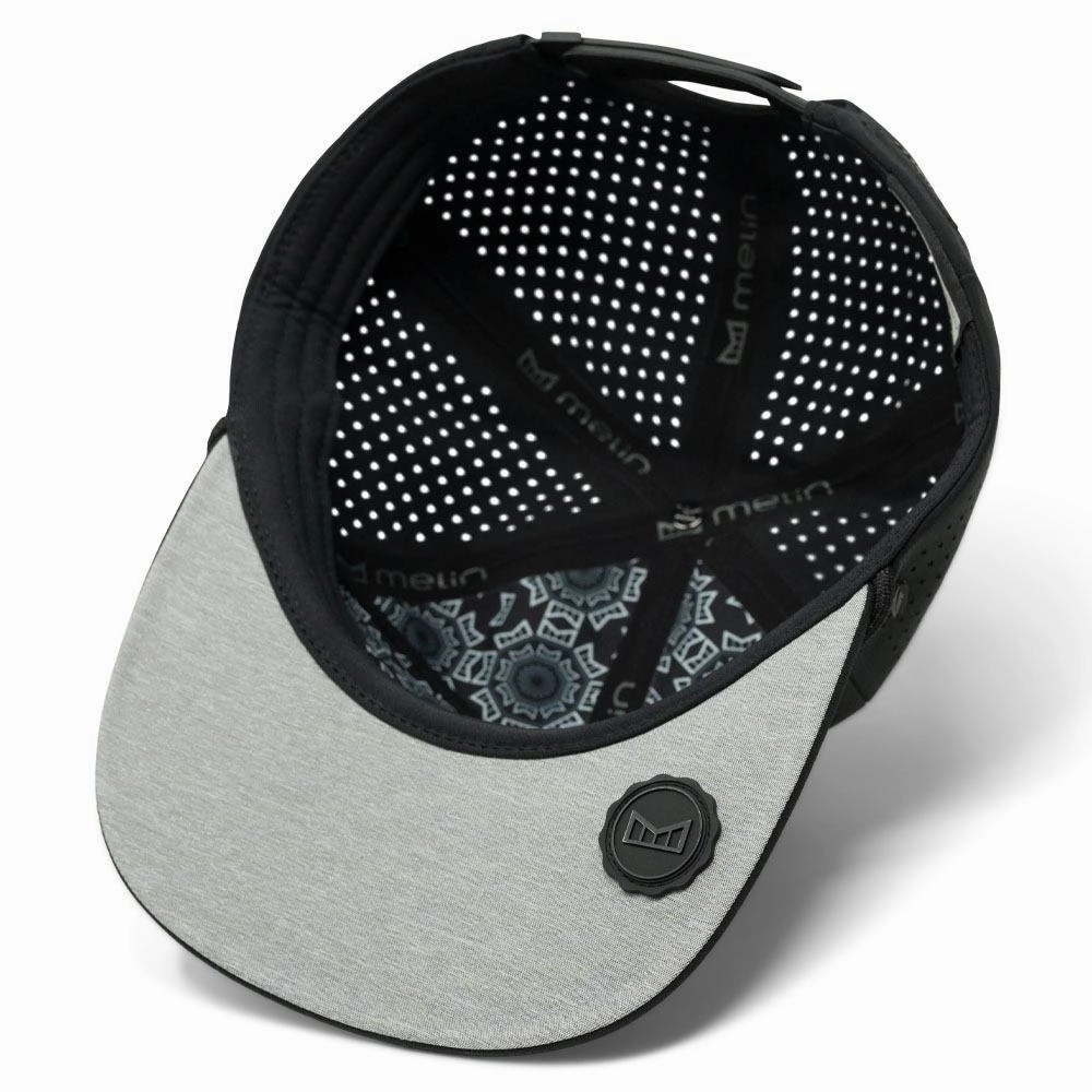 Melin Coronado Hydrolite Golf Cap Black - FA24 Men