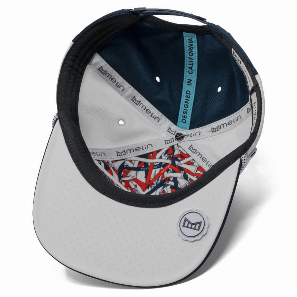 Melin Coronado Links Drive Hydro Golf Cap Navy/White - SP25 Men