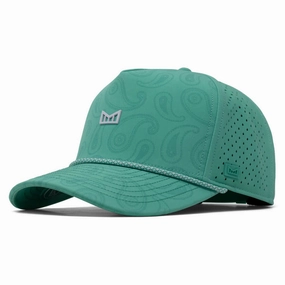 Melin Odyssey Links Hydro Golf Cap Neon Aqua - SP25 Men