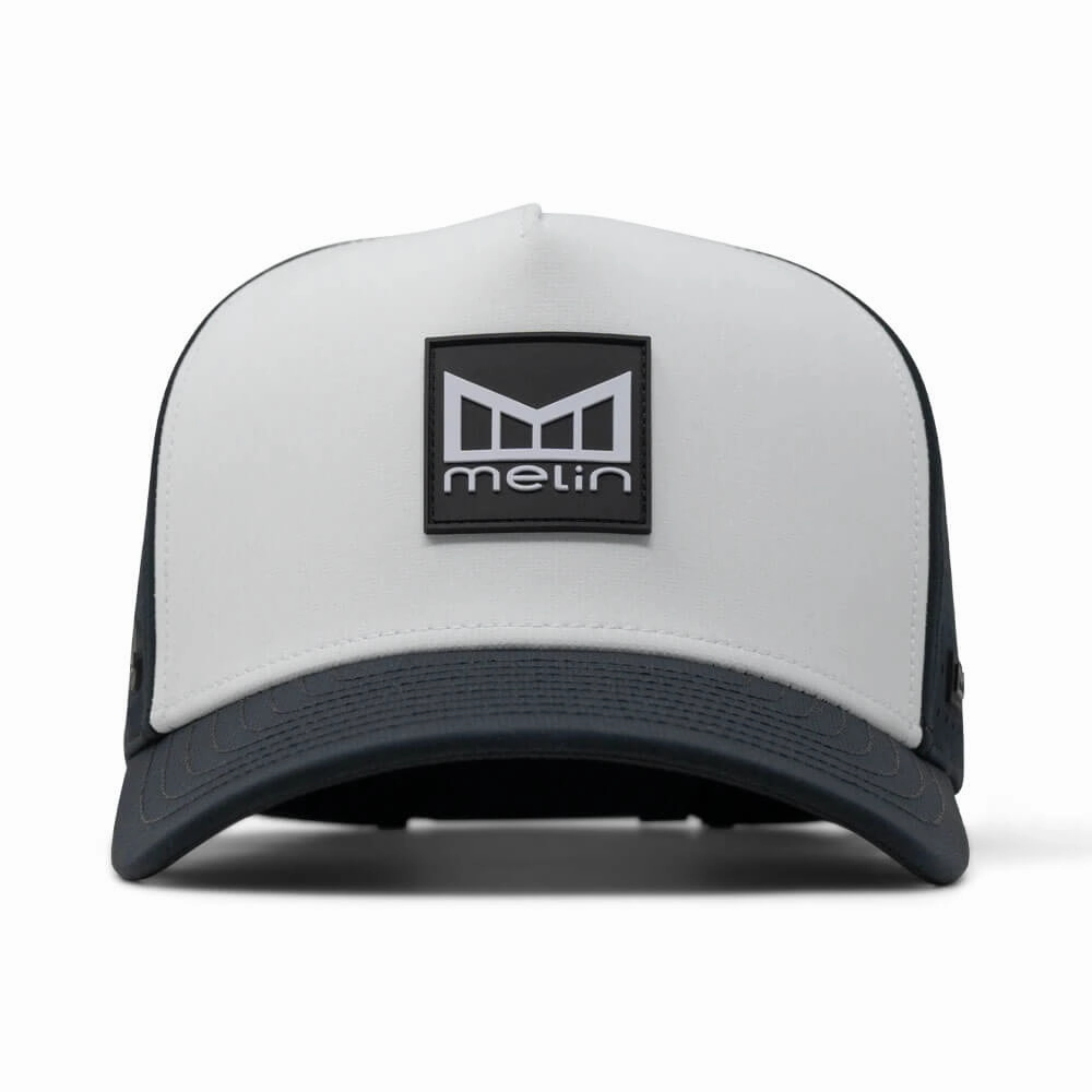 Melin Odyssey Stacked Hydro Golf Cap Black/White - SP25 Men