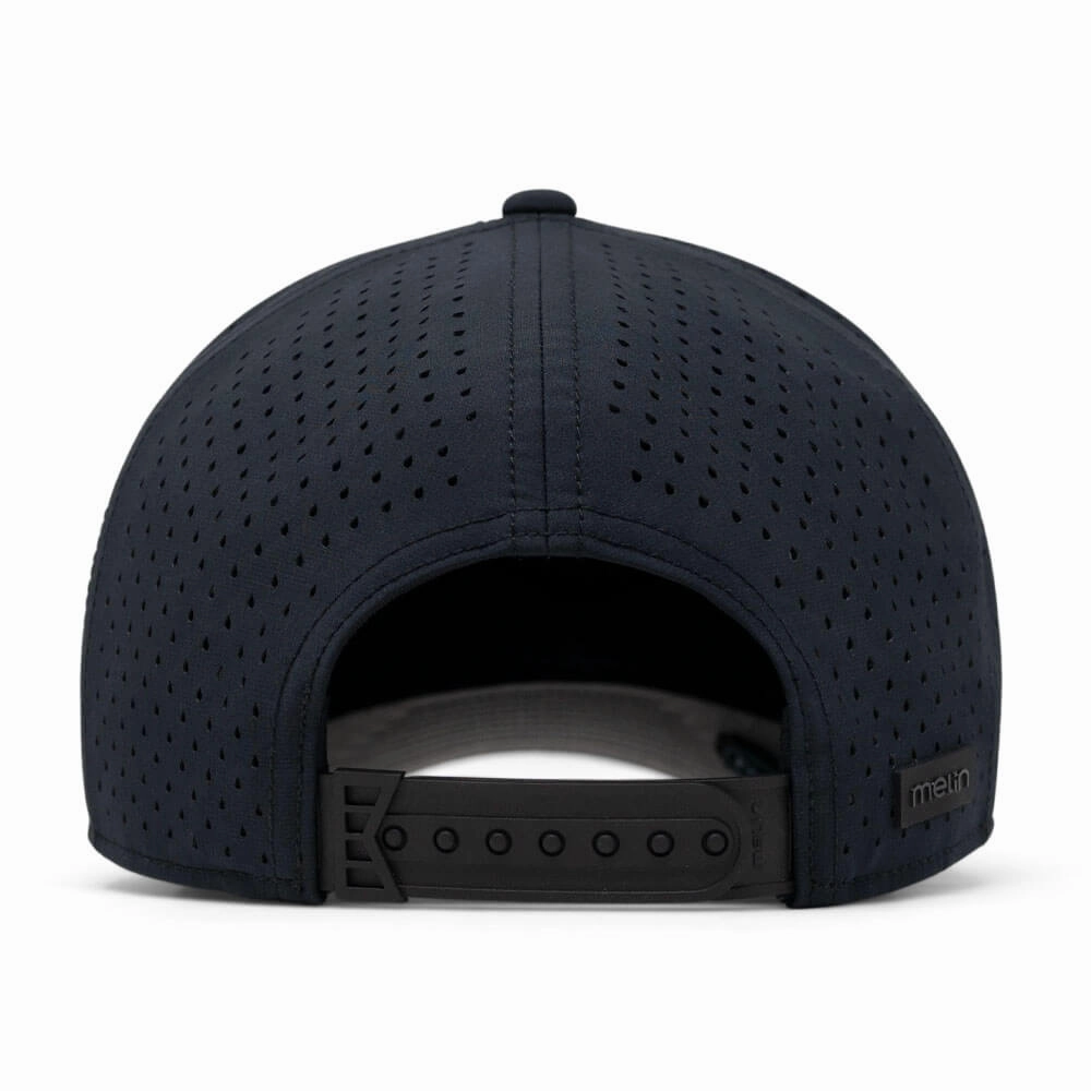 Melin Odyssey Stacked Hydro Golf Cap Black/White - SP25 Men