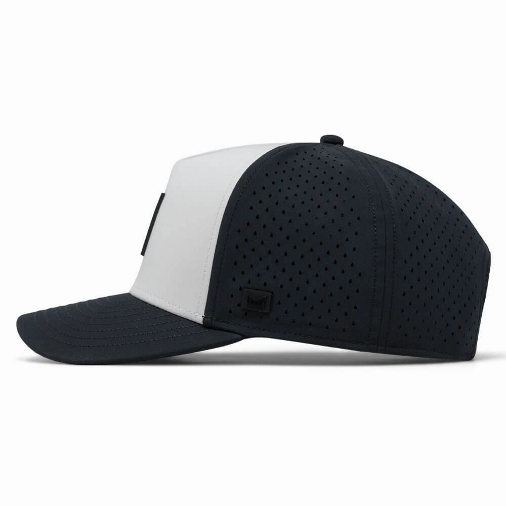 Melin Odyssey Stacked Hydro Golf Cap Black/White - SP25 Men