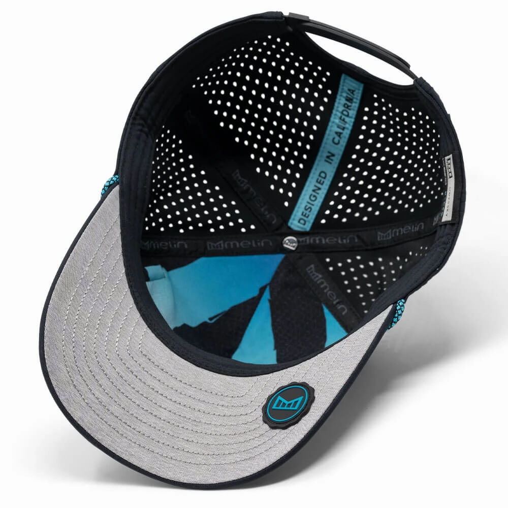 Melin Odyssey Weekends Hydro Golf Cap Black - SP25 Men