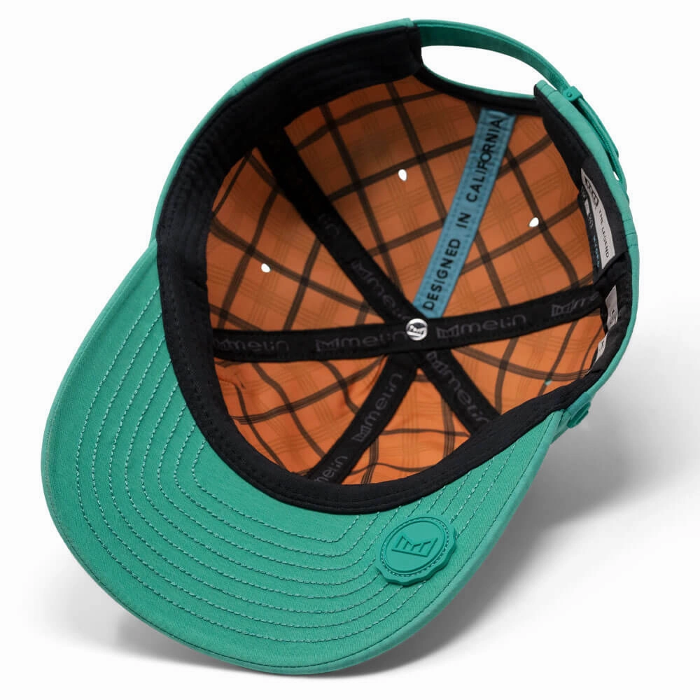 Melin The Legend Links Hydro Golf Cap Neon Aqua - SP25 Men