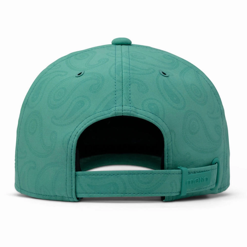 Melin The Legend Links Hydro Golf Cap Neon Aqua - SP25 Men